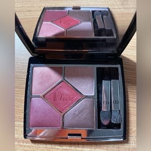 Dior 5 color eyeshadow palette 879 Rouge Trafalgar 7g 0.24oz Used
